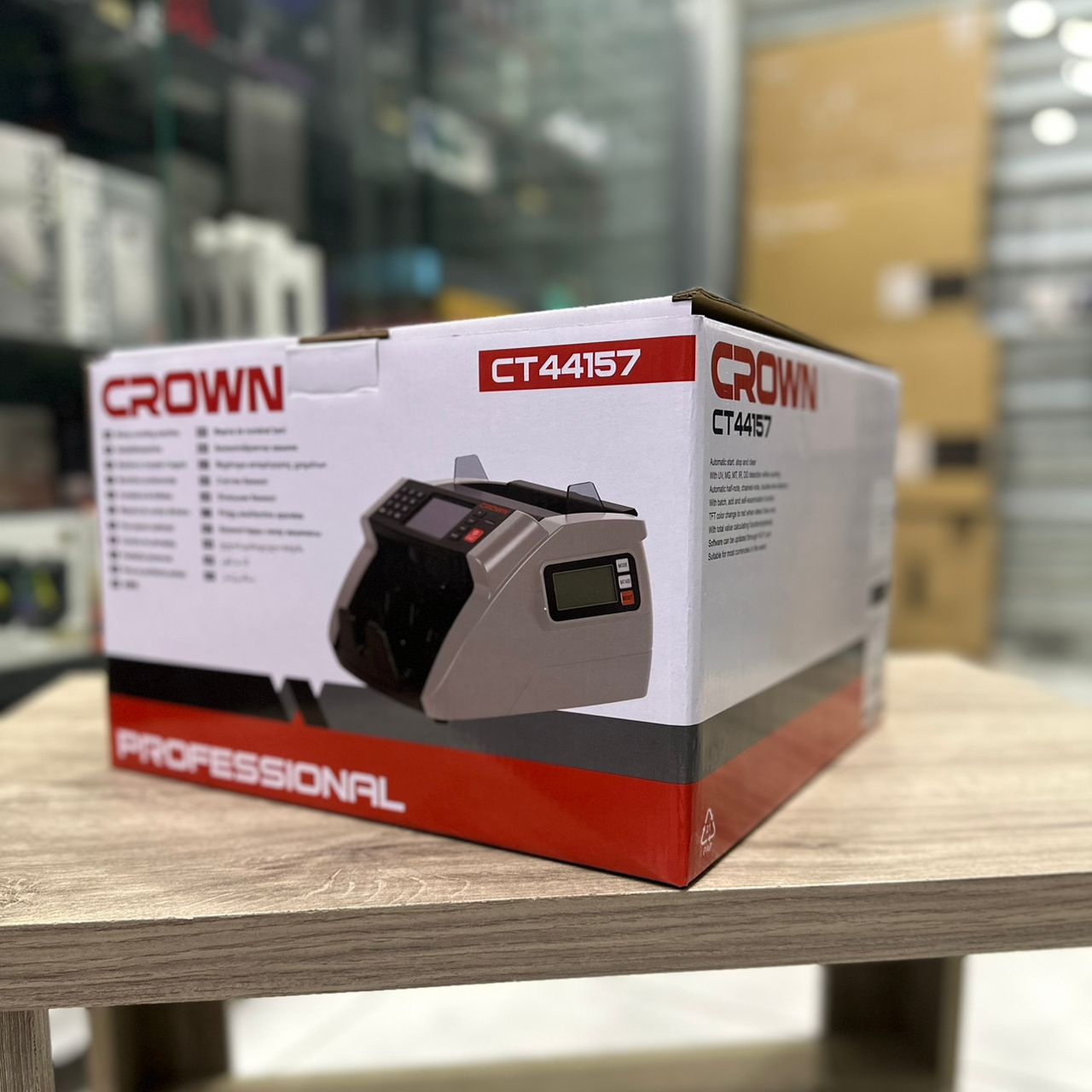 COMPTEUSE DE BILLET CROWN CT44157 SANS FIL